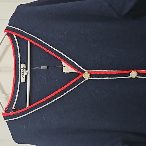 *NWT* Vigoss Americano Belted Cardigan - Picture 4 of 16